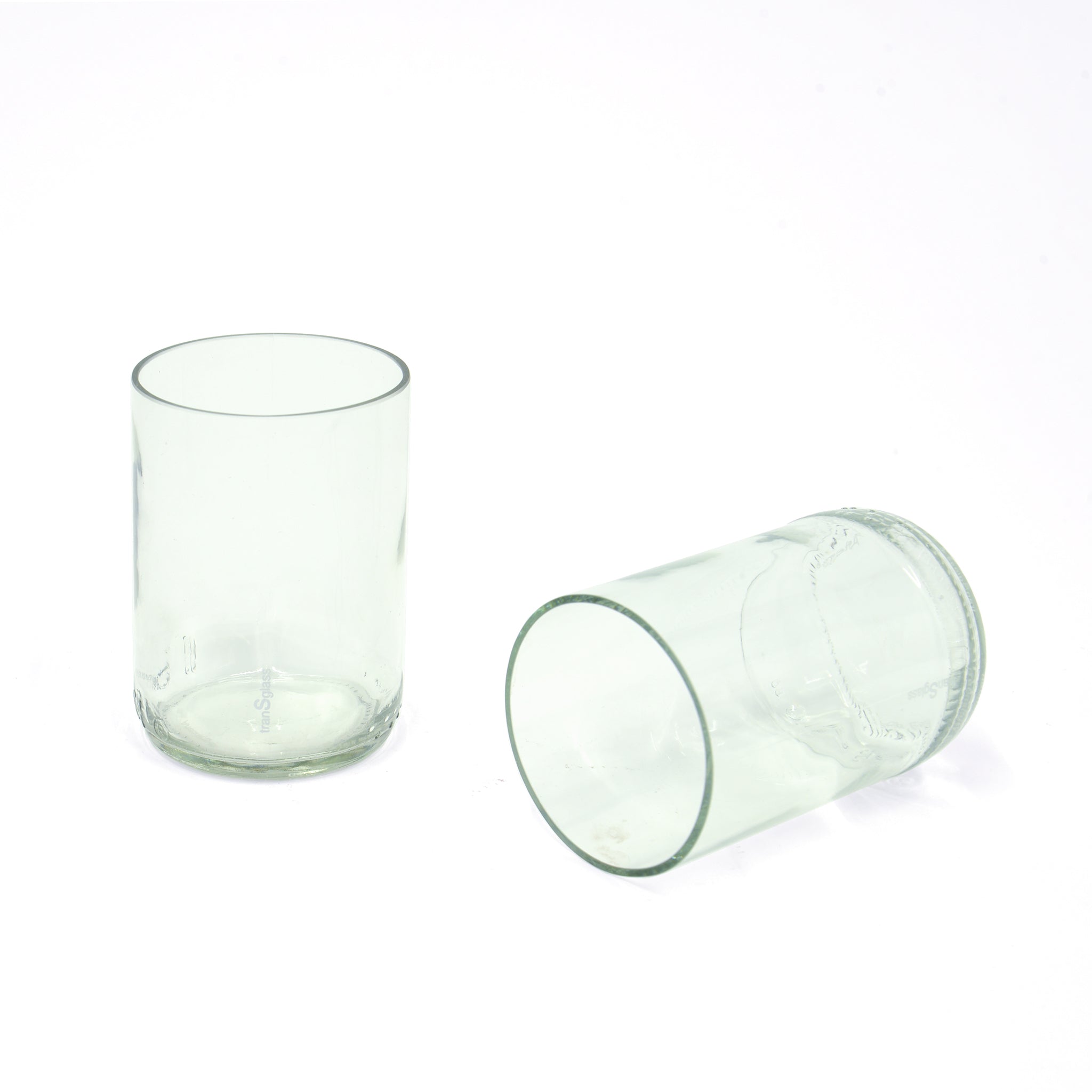 Transglass Set of 2 Glasses - clear